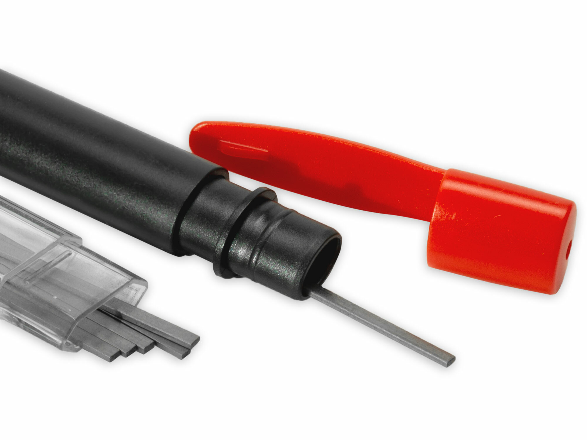 EXTOL PREMIUM 8853005 Ceruzka tesárska s vymeniteľnou tuhou, 144mm, 7ks tuha