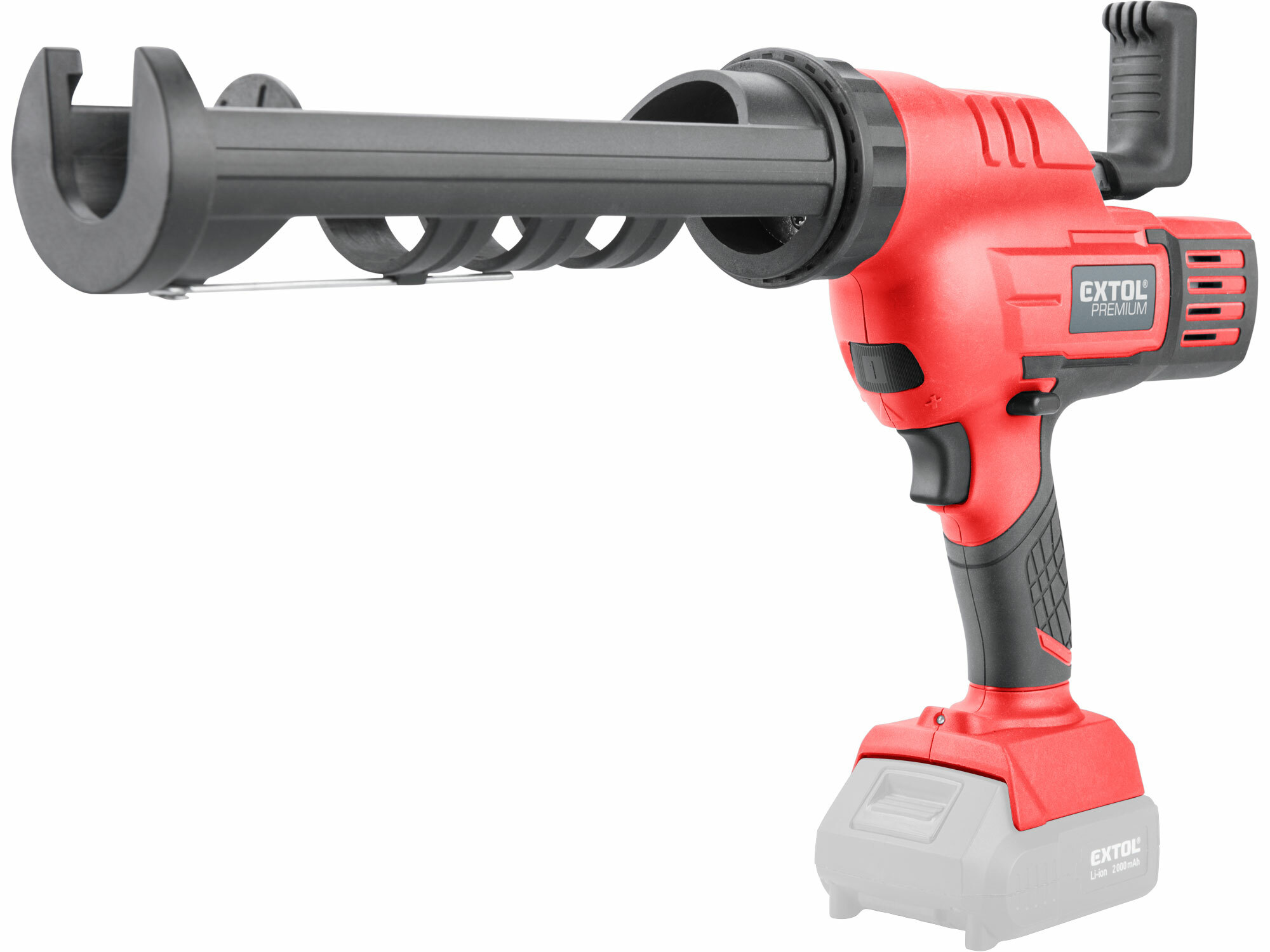 EXTOL PREMIUM 8891865 Pištoľ výtlačná aku Share20V, bez aku, 50-560mm/min