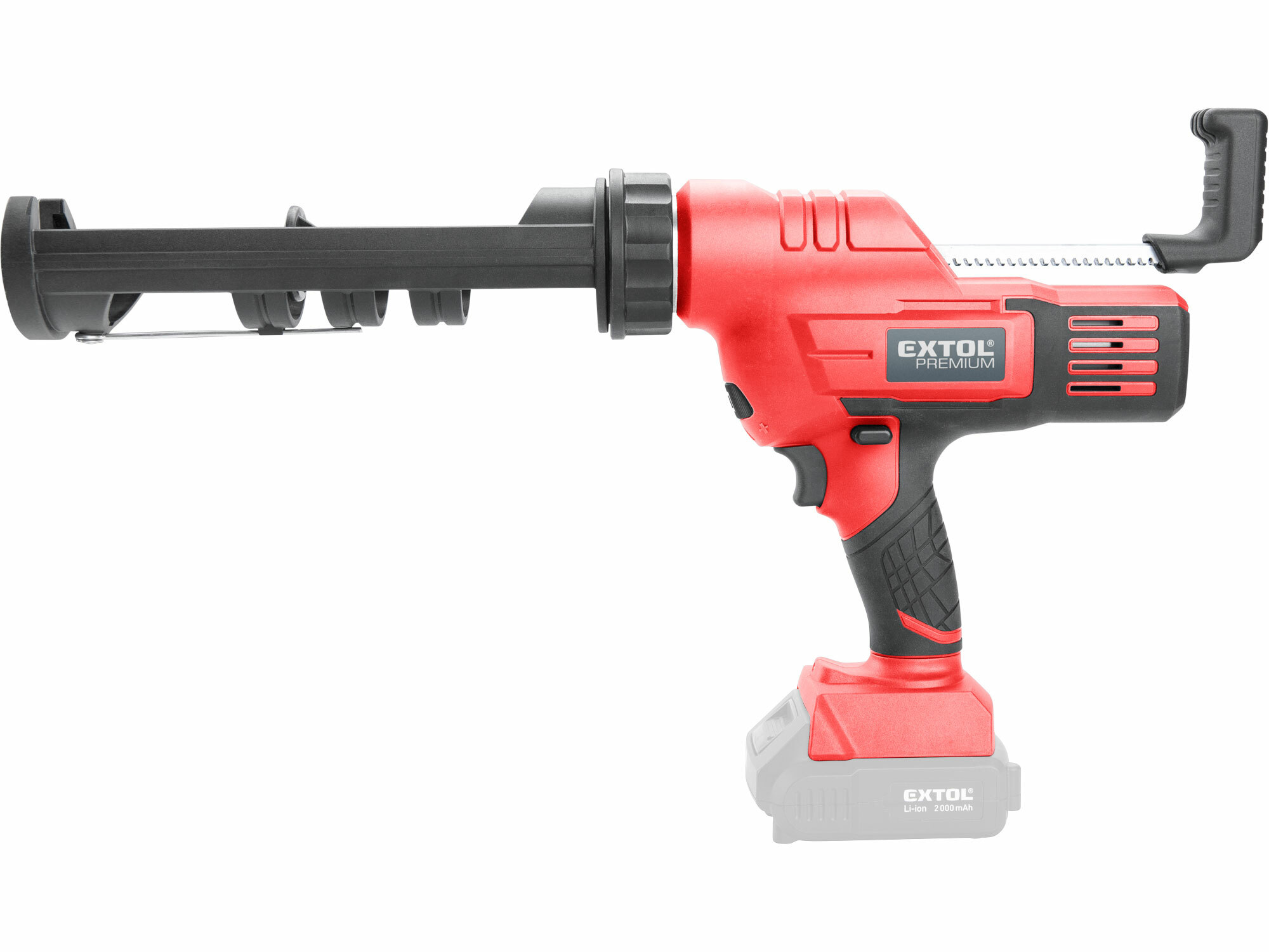 EXTOL PREMIUM 8891865 Pištoľ výtlačná aku Share20V, bez aku, 50-560mm/min
