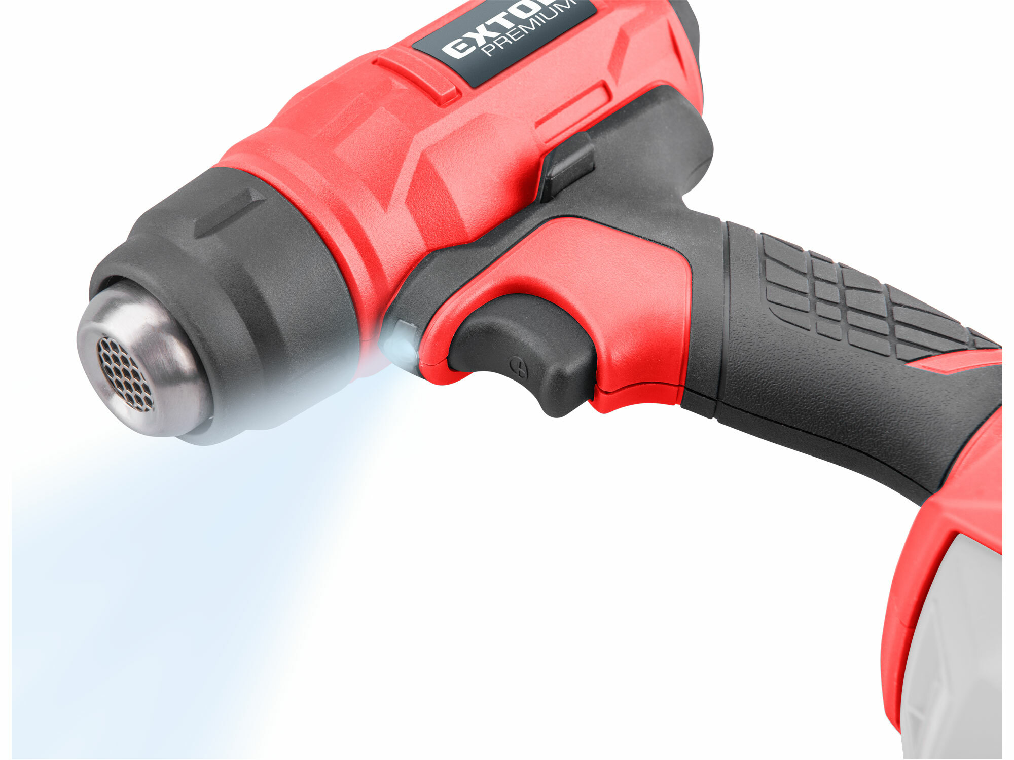 EXTOL PREMIUM 8891867 Pištoľ teplovzdušná aku Share20V, bez aku, 550°C