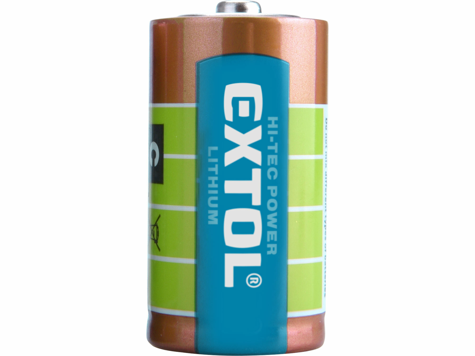 EXTOL ENERGY 42030 Batéria lítiová, 3V, CR123A
