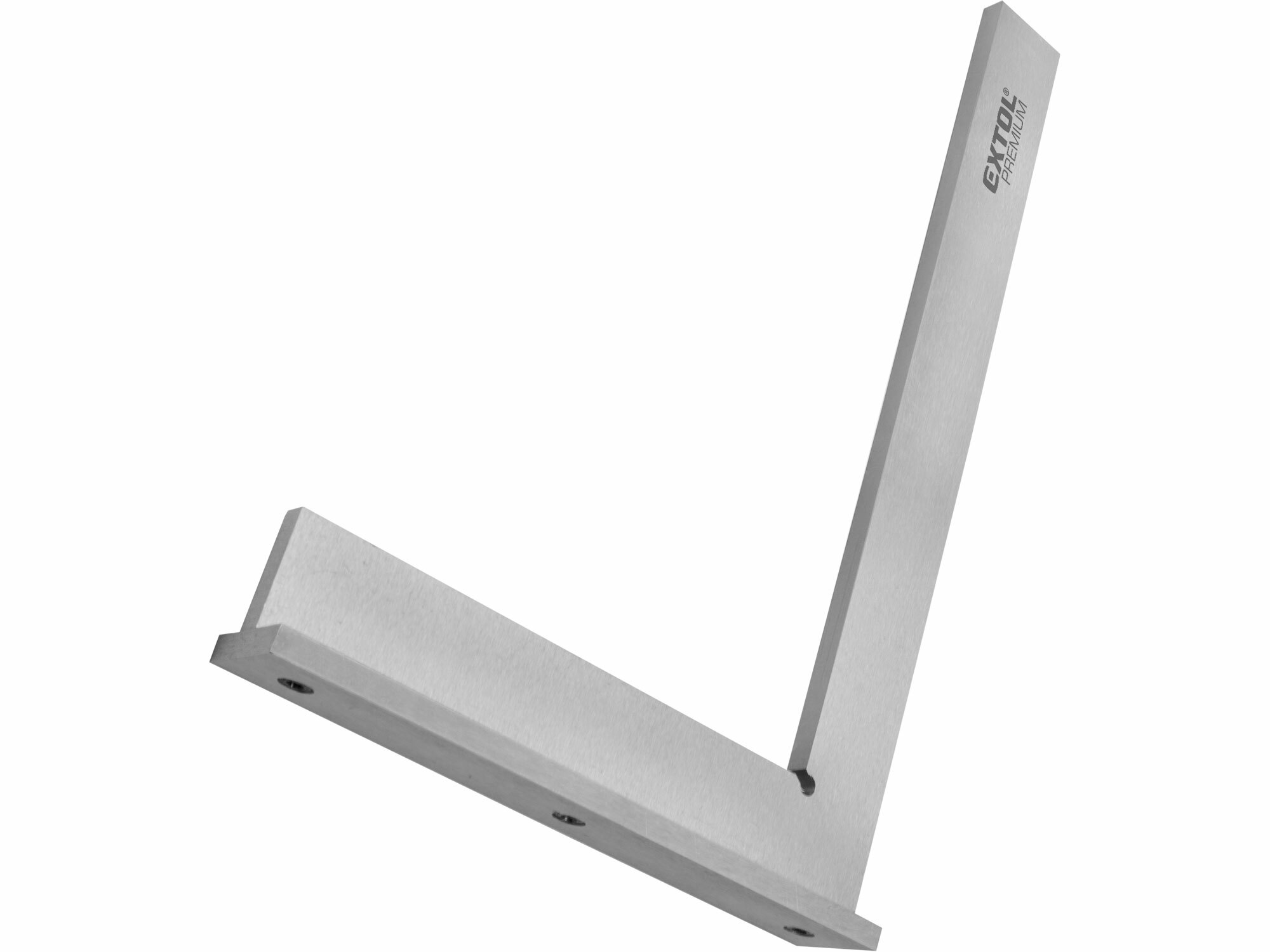 EXTOL PREMIUM 8825130 Uholník zámočnícky s príložníkom, 250x160x5mm, oceľový