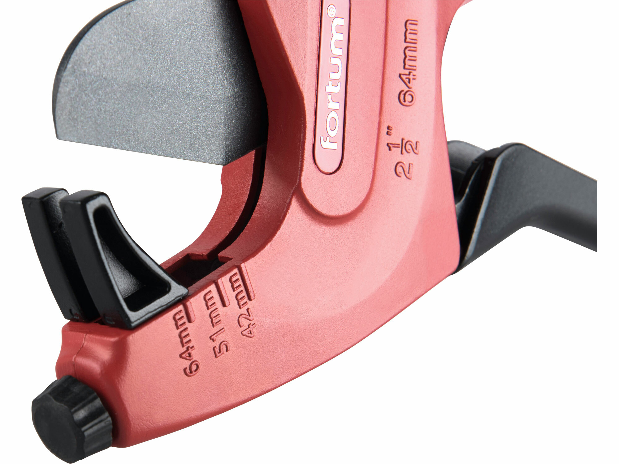 FORTUM 4775016 Nožnice na plastové rúrky a hadice, do Ø64mm (2 5/8")