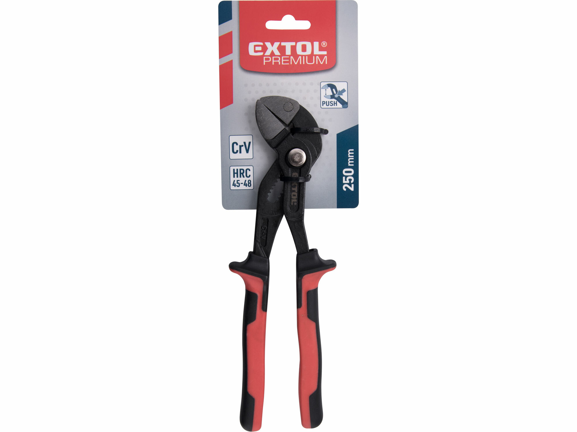 EXTOL PREMIUM 8813169 Siko kliešte 250mm, pohyblivá hladká čelusť