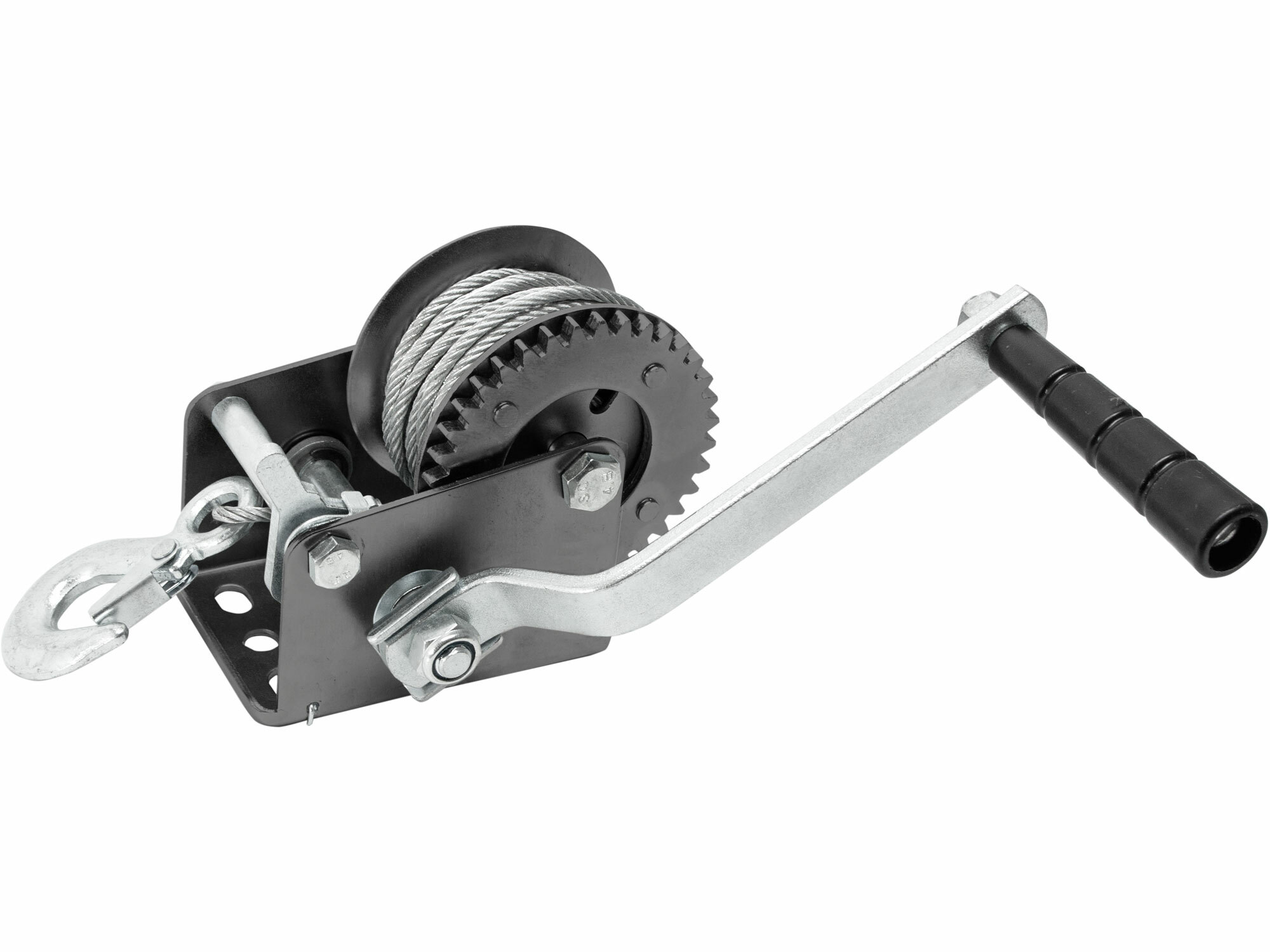 EXTOL PREMIUM 8861301 Navijak lanový ručný obojsmerný, 360kg, 1 rýchlosť, lano Ø3,8mmx8m