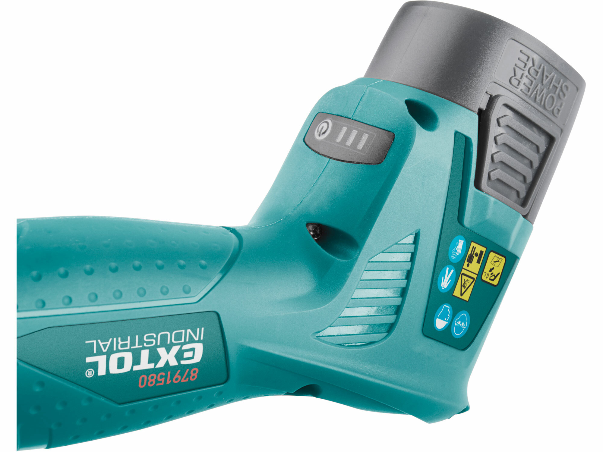EXTOL INDUSTRIAL 8791580 Nožnice záhradnícke akumulátorové, 2x akumulátor 16V/2Ah Li-ion