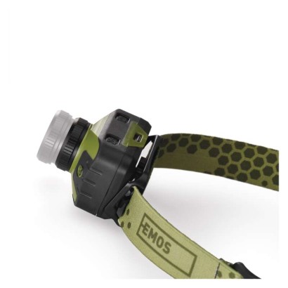 EMOS CREE LED čelovka P3539, 330 lm, 200 m, 3× AAA