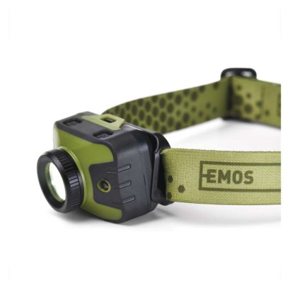 EMOS CREE LED čelovka P3539, 330 lm, 200 m, 3× AAA