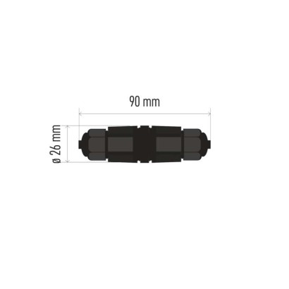 EMOS Lighting Plastová káblová spojka IP68