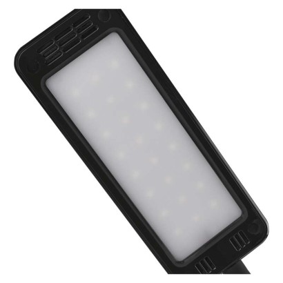 EMOS Lighting LED stolná lampa Eddy, čierna