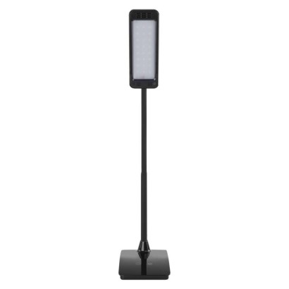 EMOS Lighting LED stolná lampa Eddy, čierna