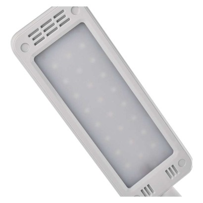 EMOS Lighting LED stolná lampa Eddy, biela