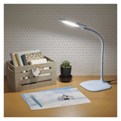 EMOS LED stolná lampa STELLA, modrá