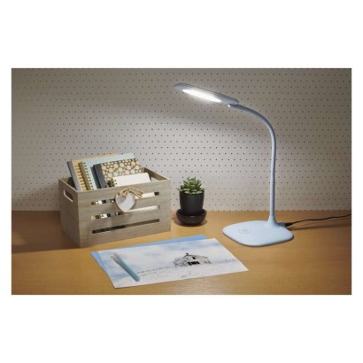 EMOS LED stolná lampa STELLA, modrá