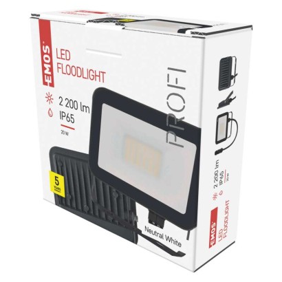 EMOS Lighting LED reflektor INOVO, 20W neutrálna biela