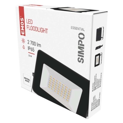 EMOS Lighting LED reflektor SIMPO 30W neutrálna biela