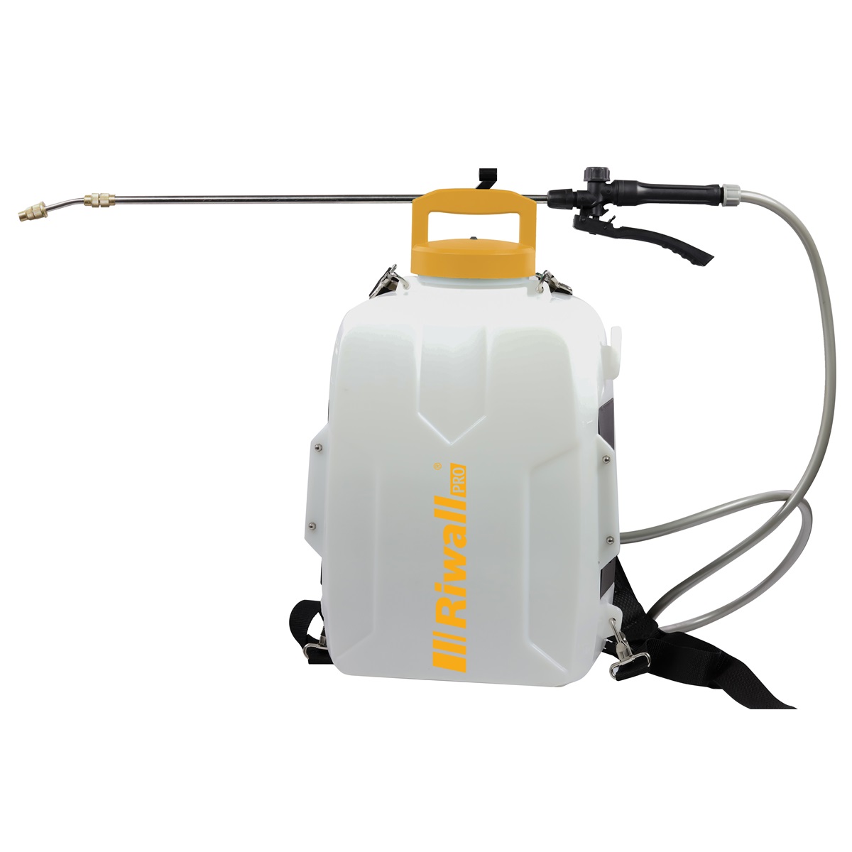 Riwall PRO RAS 1220 SET – akumulátorový chrbtový postrekovač 20 V s 2 Ah batériou a nabíjačkou