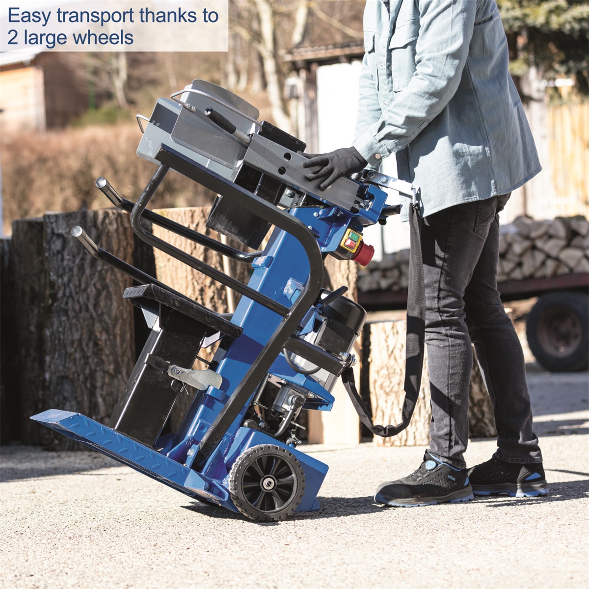 Scheppach Compact 10 T vertikálny štiepač na drevo 10t (230 V)