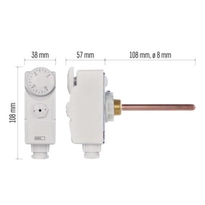 EMOS Jímkový termostat P5685