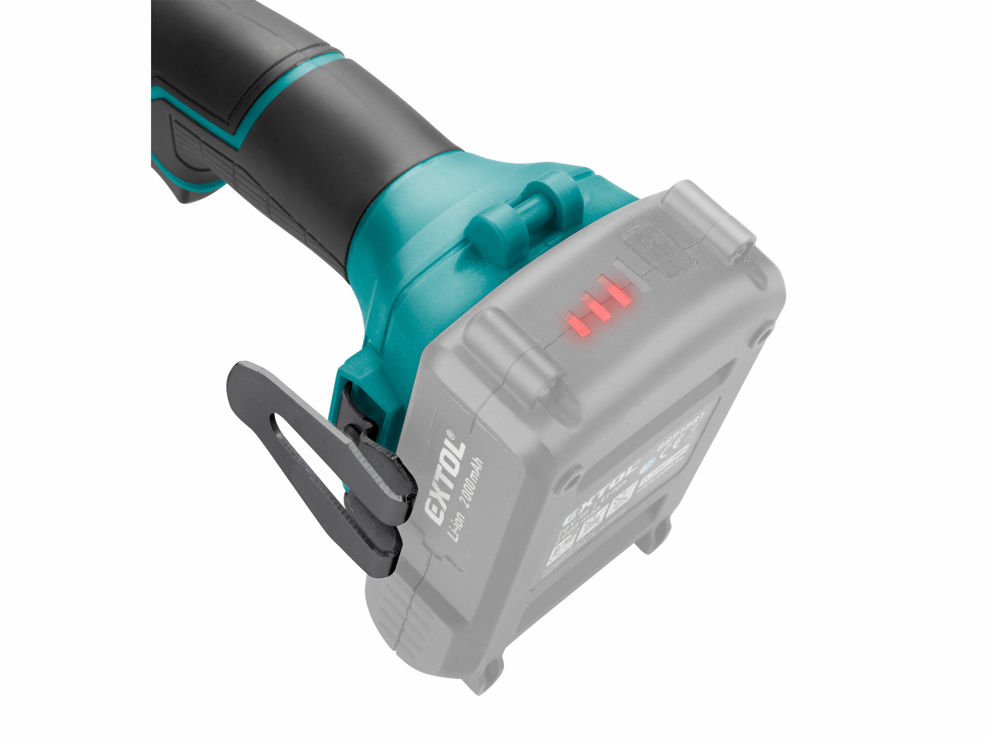 EXTOL INDUSTRIAL 8791803 Vŕtačka s príklepom aku Share20V, bez aku, 80Nm, bezuhlíkový motor, kufor