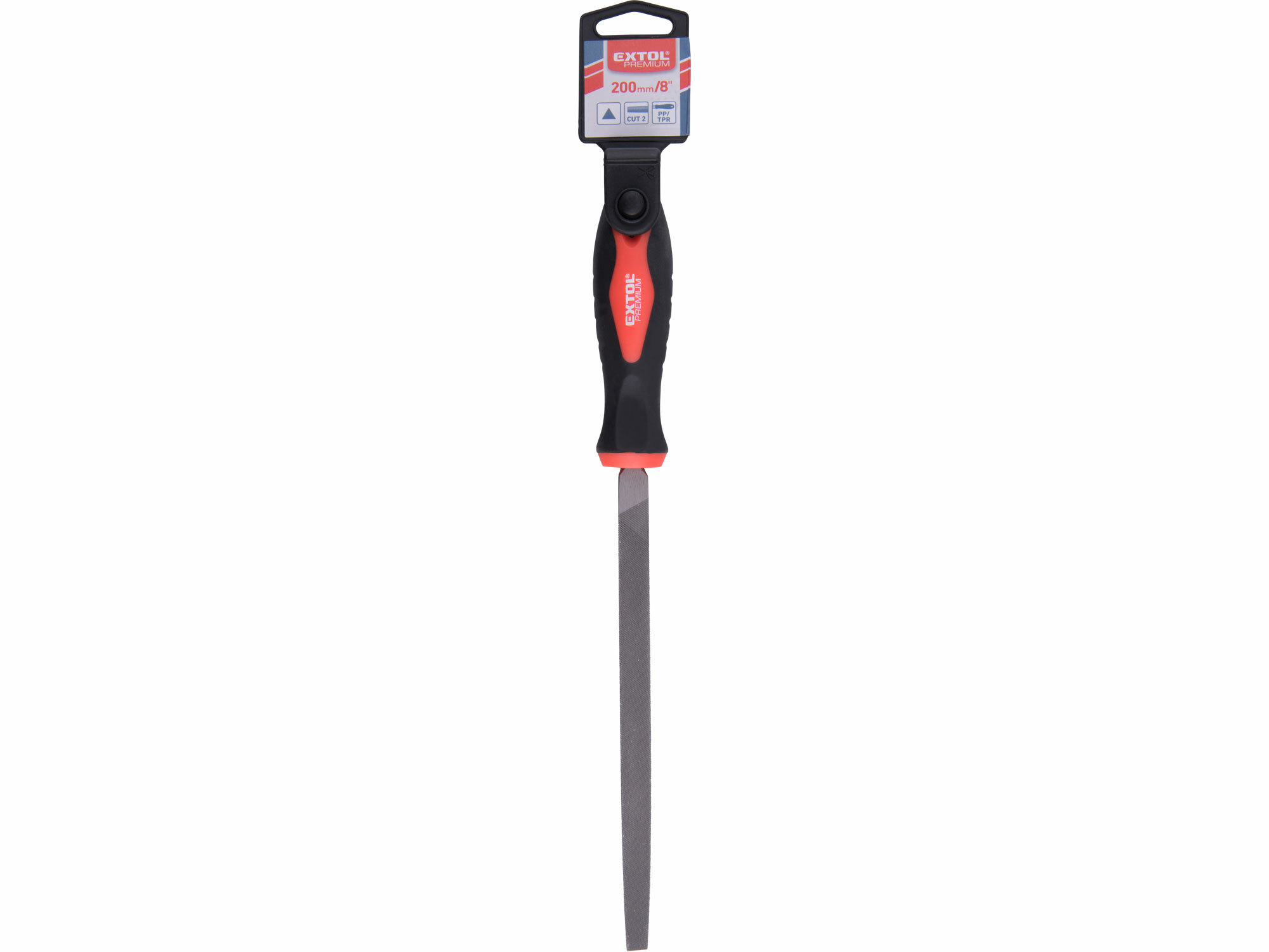 EXTOL PREMIUM 8803608 Pilník trojhranný, 200mm, sek 2