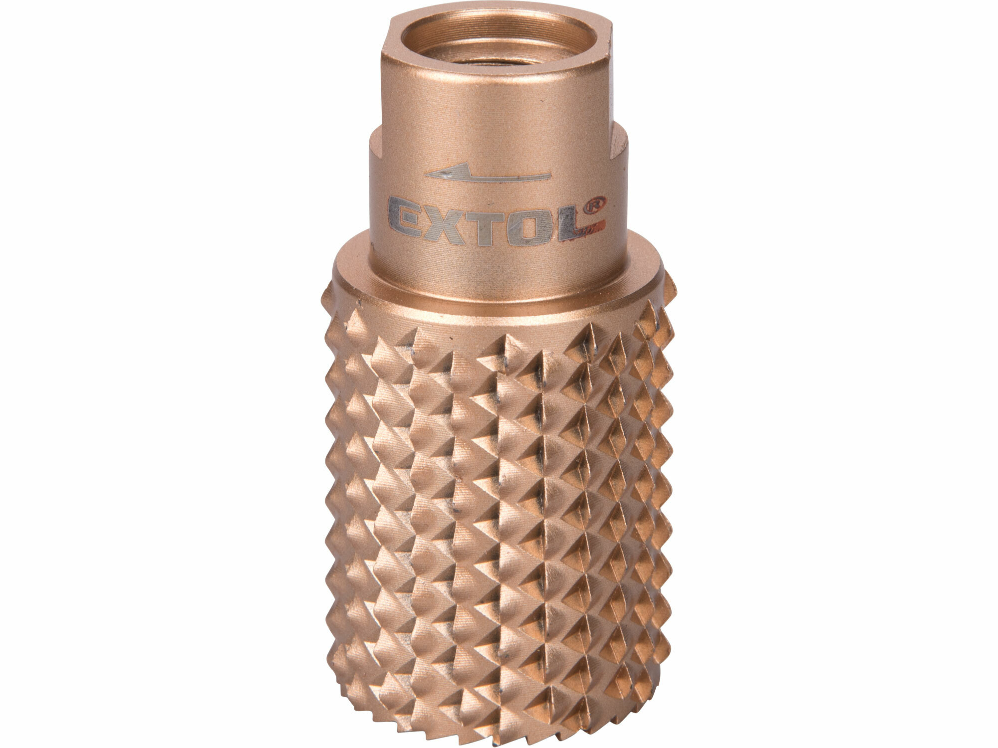 EXTOL PREMIUM 8803694 Rašpľa valcová do uhlovej brúsky, Ø30mm, M14
