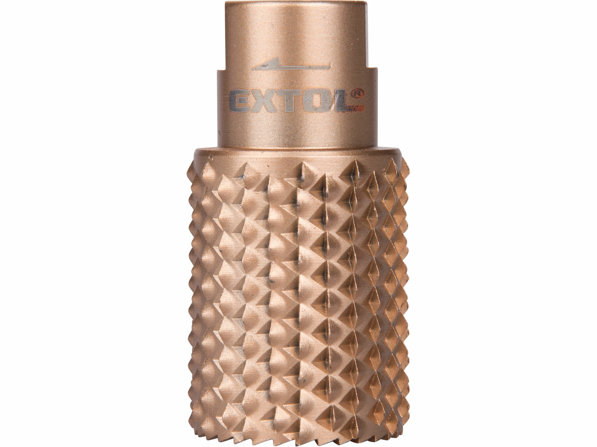 EXTOL PREMIUM 8803694 Rašpľa valcová do uhlovej brúsky, Ø30mm, M14