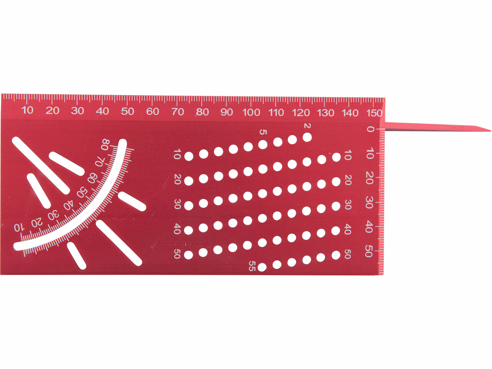 FORTUM 4784104 Uholník hliníkový rohový, 215x72x63mm, uhlomer, rybinový spoj