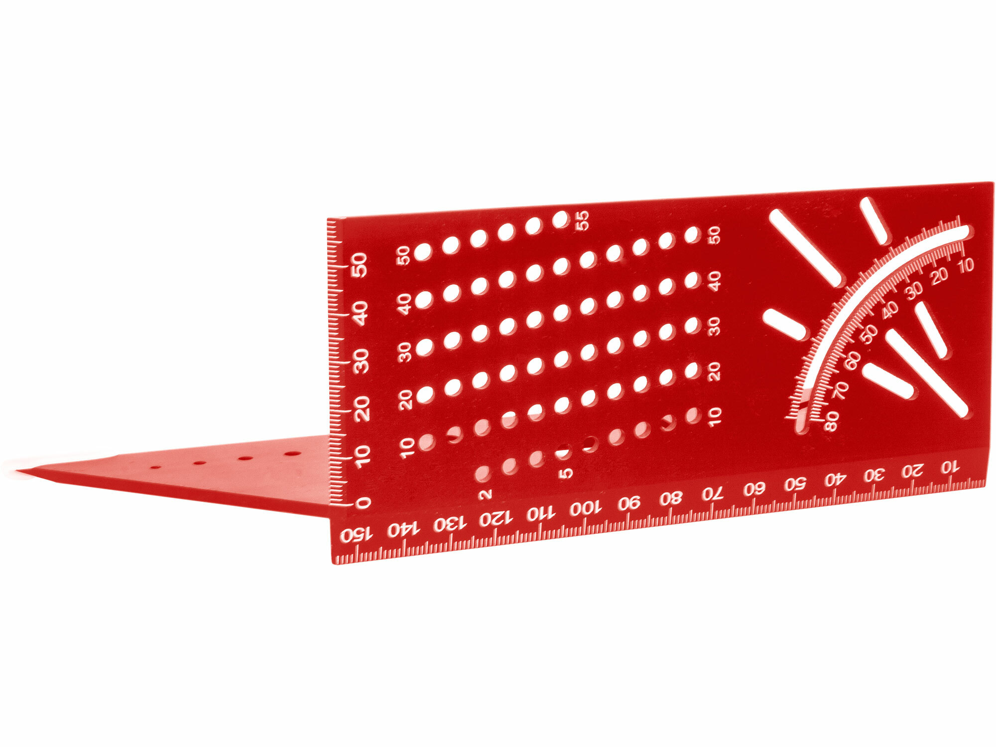 FORTUM 4784104 Uholník hliníkový rohový, 215x72x63mm, uhlomer, rybinový spoj