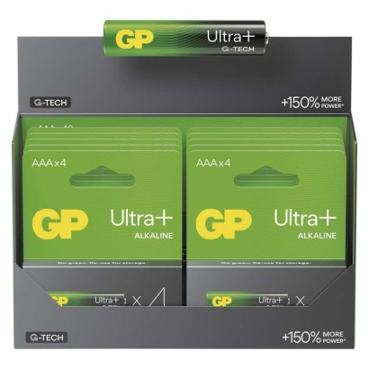 Alkalická batéria GP Ultra Plus LR03 (AAA)