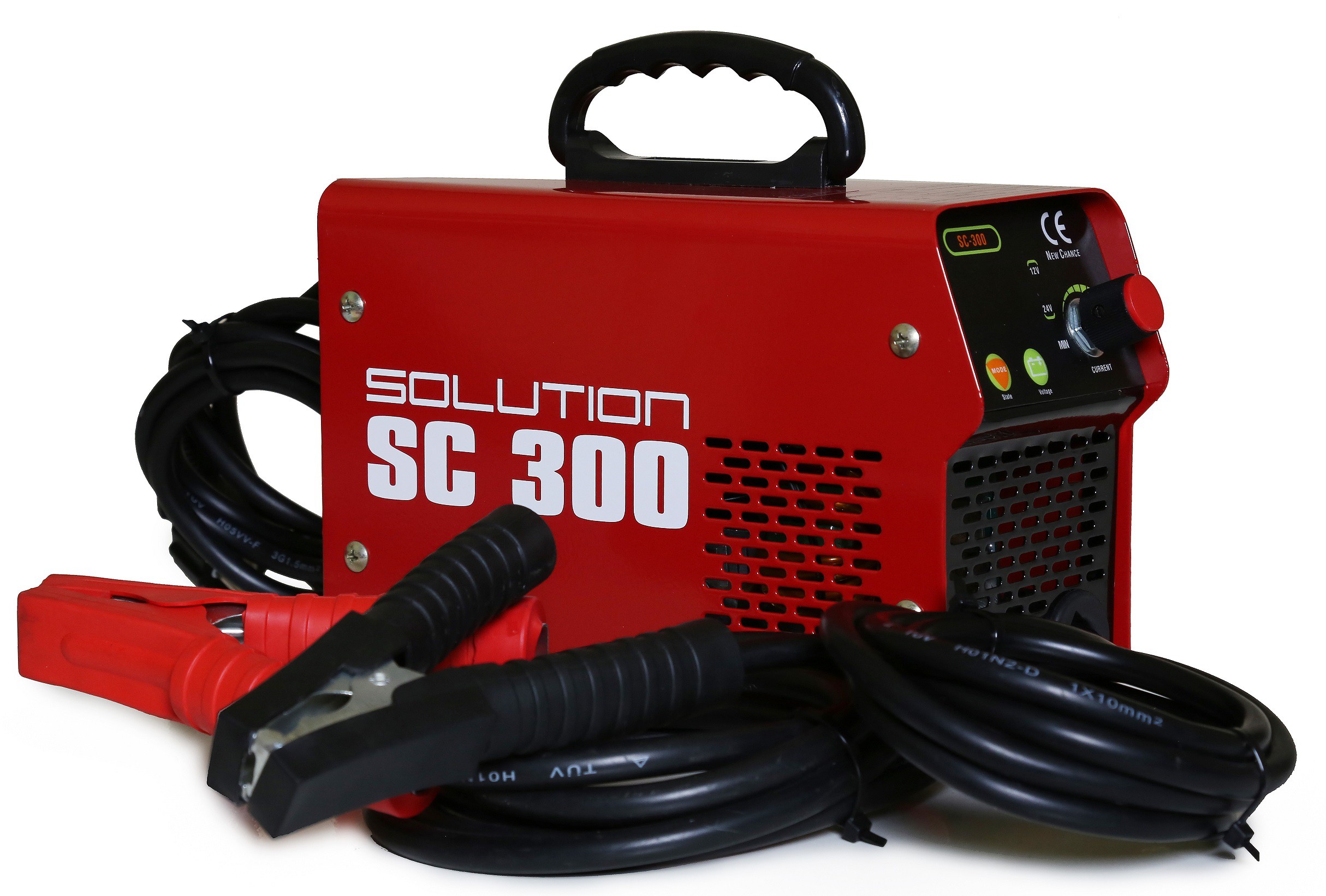 SOLUTION SC-300 Nabíjačka autobatérií s pomocným štartom