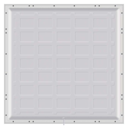 EMOS LED panel MAXXO 60×60, štvorcový vstavaný biely, 36W teplá b. UGR