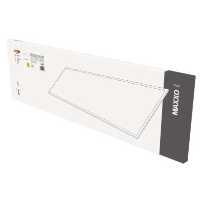 EMOS LED panel MAXXO 60×60, štvorcový vstavaný biely, 36W neutrálna b.