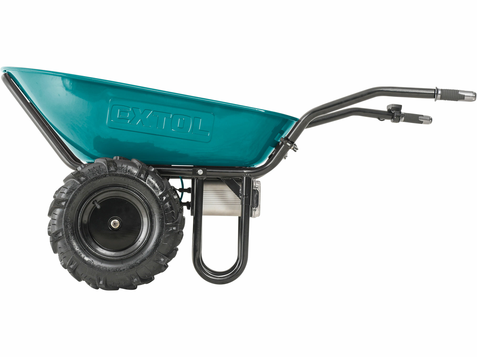 EXTOL INDUSTRIAL 8791590 Fúrik na aku pohon dvojkolesový, 1x 40V/6Ah, 100l, max. 260kg