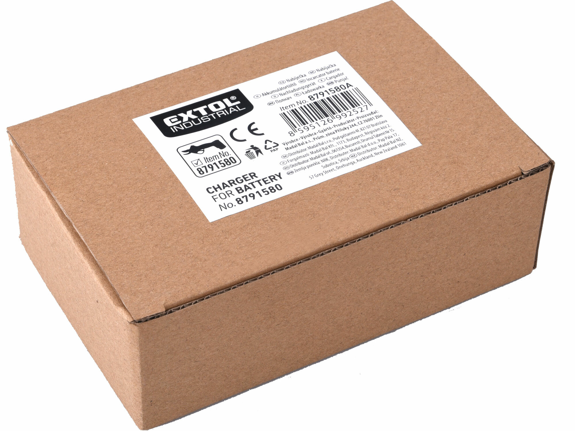 EXTOL INDUSTRIAL 8791580A Nabíjačka akumulátorov 16V / 2,4A, pre 8791580