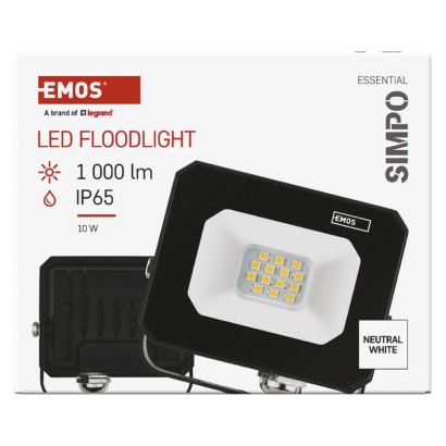EMOS LED reflektor SIMPO 10 W neutrálna biela