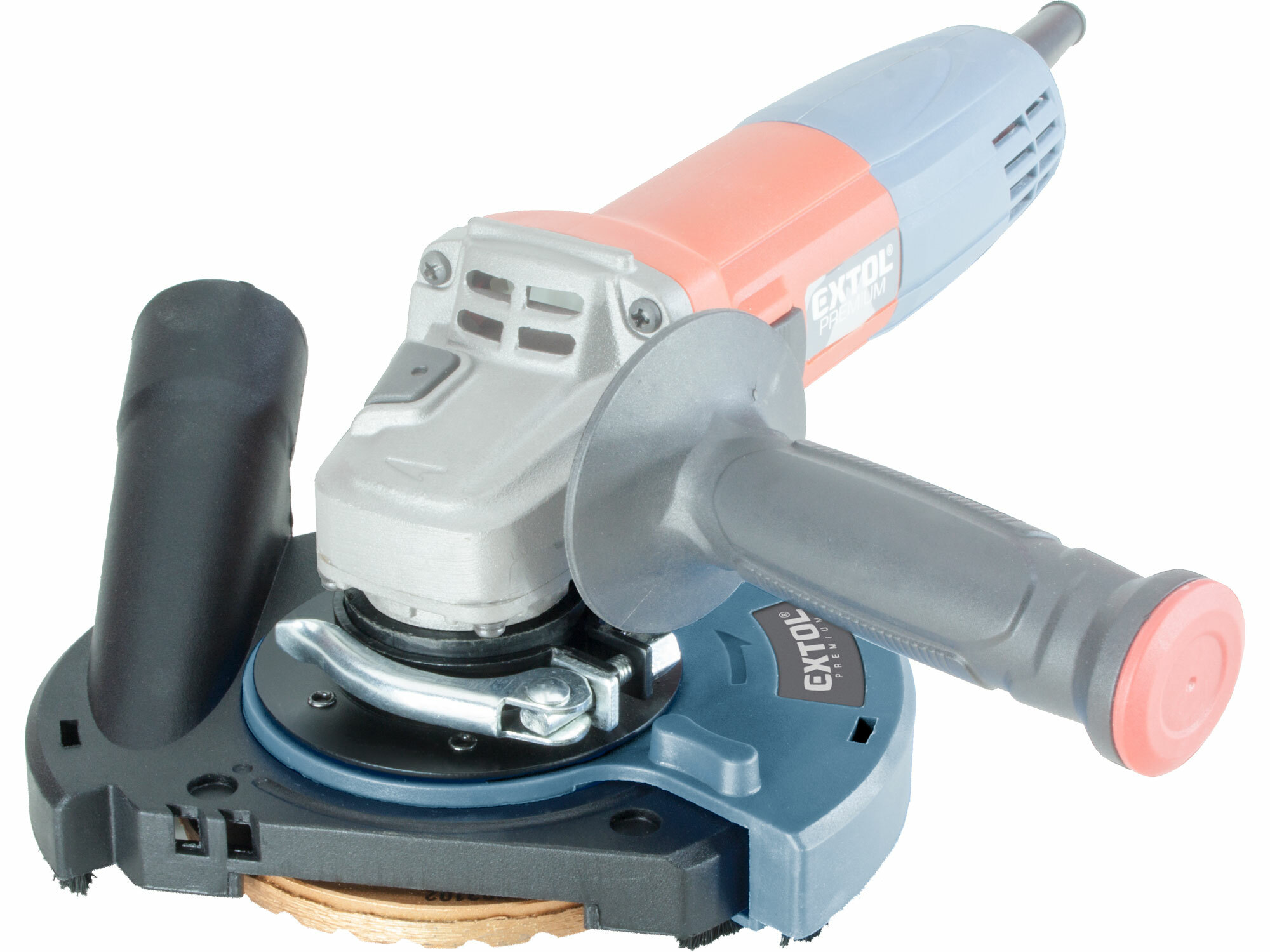 EXTOL PREMIUM 8807020 Kryt s odsávaním pre uhlovú brúsku na brúsenie a leštenie, 125mm