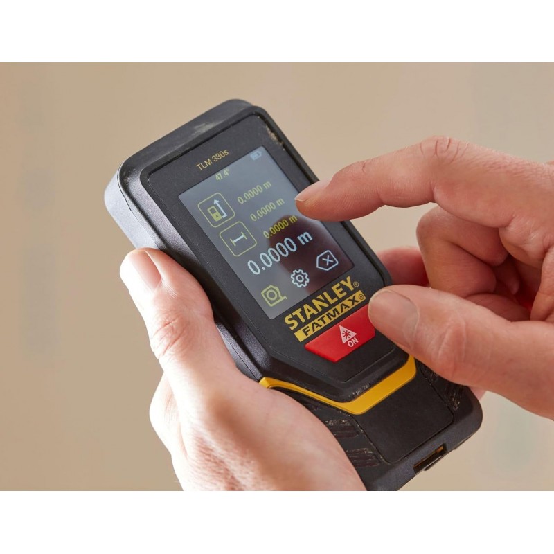 STANLEY STHT1-77140 Diaľkomer laserový TLM330s Bluetooth do 100m