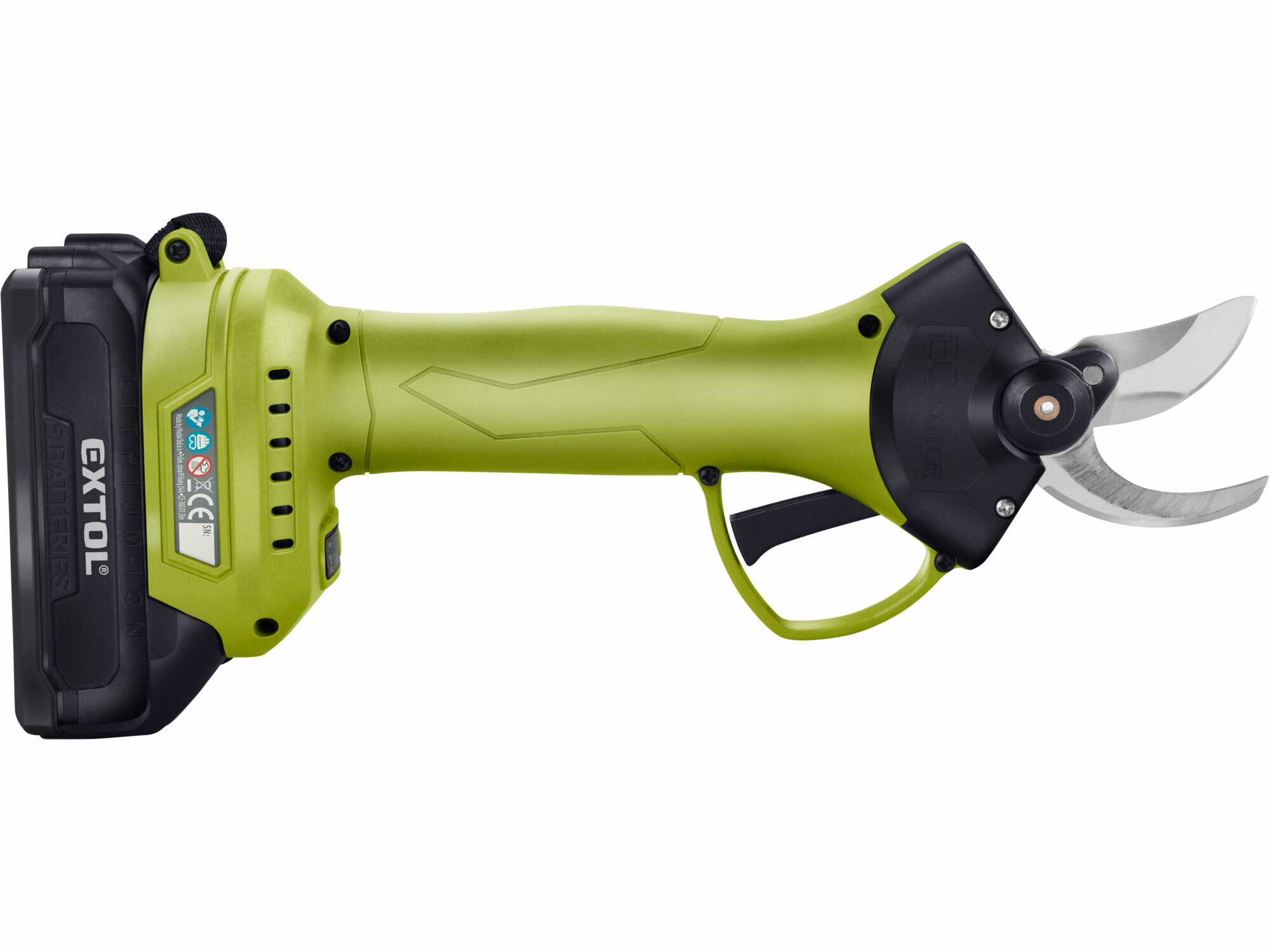 EXTOL CRAFT 402456 Aku nožnice na konáre 20V, 1x 2Ah Li-ion, bezuhlíkový motor, max. 25mm