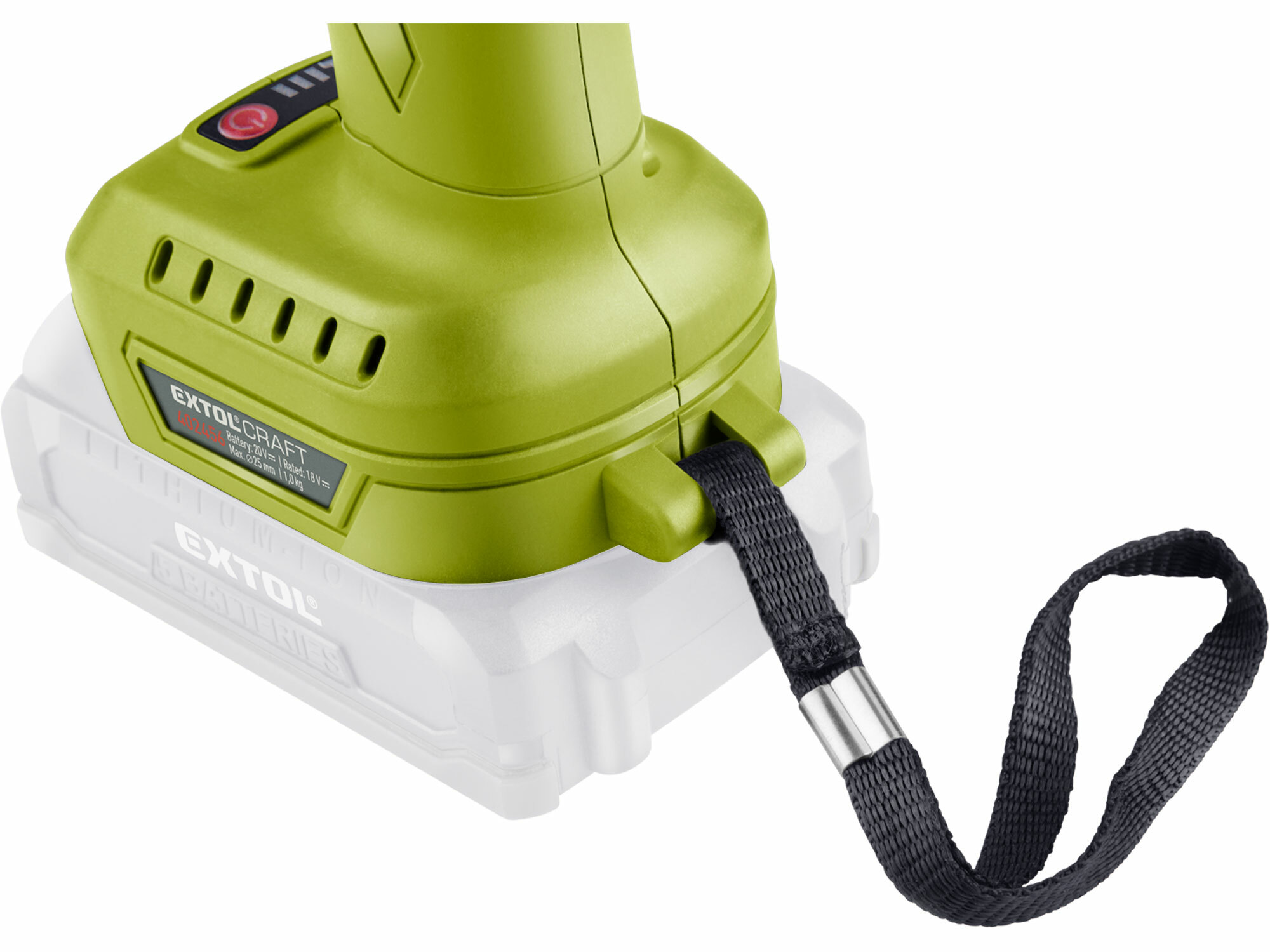 EXTOL CRAFT 402457 Nožnice na konáre akumulátorová bezuhlíkové, 20V, bez aku a nabijačky, max. 25mm