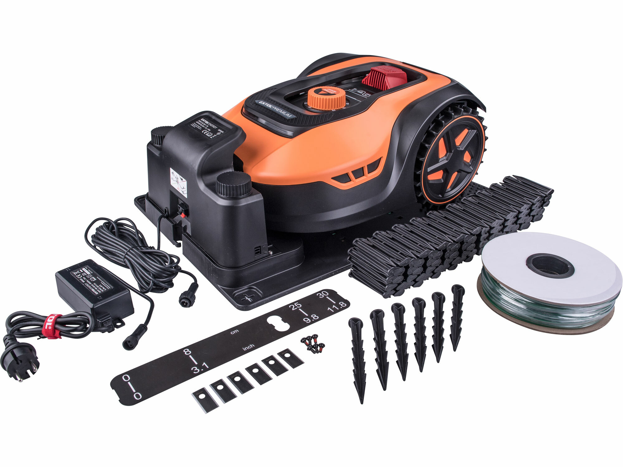 Extol Premium 8895650 robotická kosačka do 600 m² s WiFi a Bluetooth