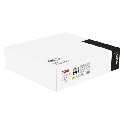 EMOS LED reflektor AVENO čierny, 200W neutrálna biela