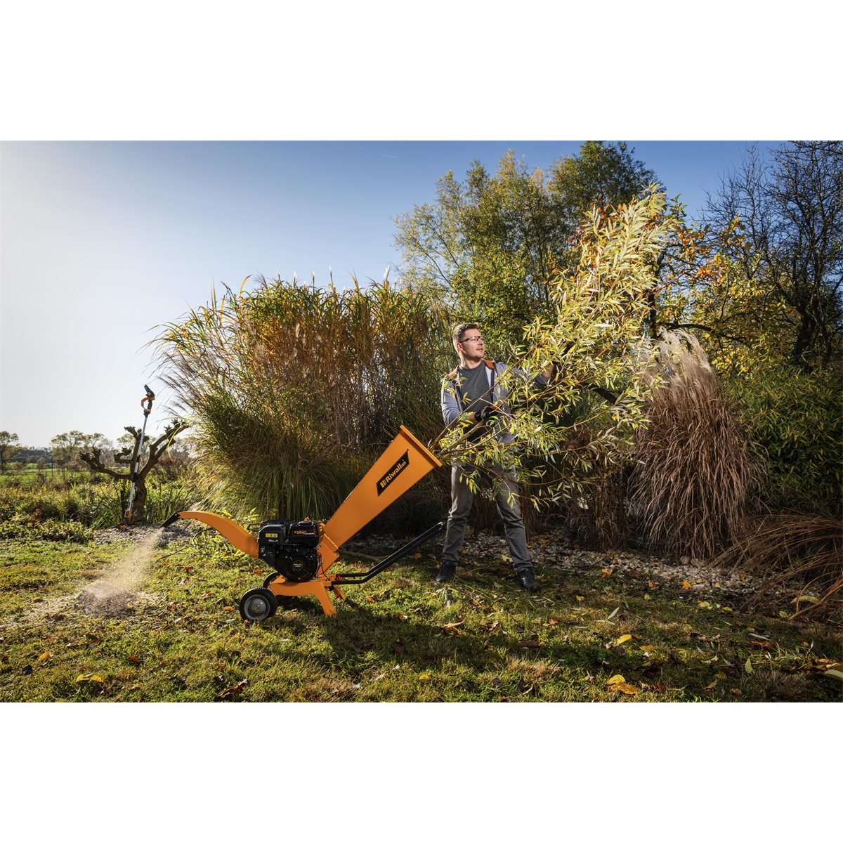 Riwall PRO RPS 7058 benzínový drvič konárov (4,3 kW / 5,8 HP) PS24A2301102B