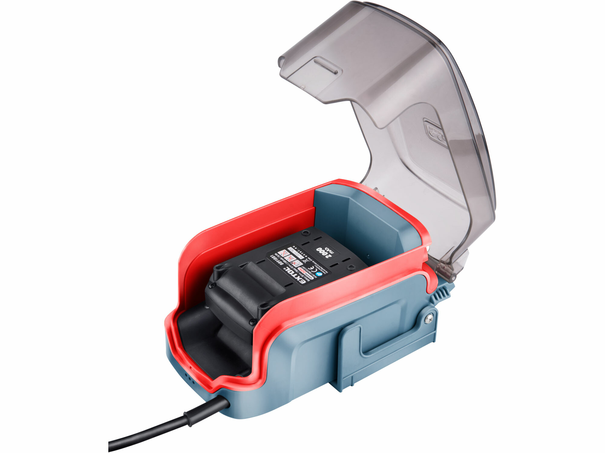 EXTOL PREMIUM 8891930 Čerpadlo ponorné do suda aku Share20V, 1x 2Ah, 1800 l/h, max. 21m
