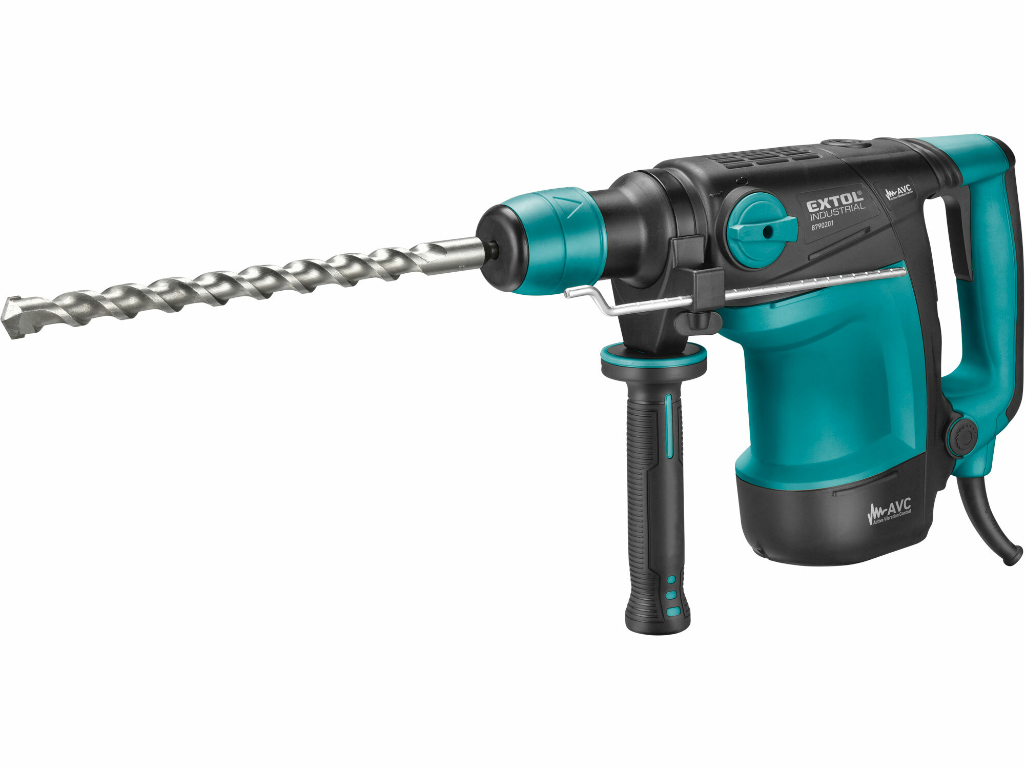 EXTOL INDUSTRIAL 8790201 Kladivo vŕtacie a sekacie, SDS-plus, príkon 1100W, energia úderu 7J