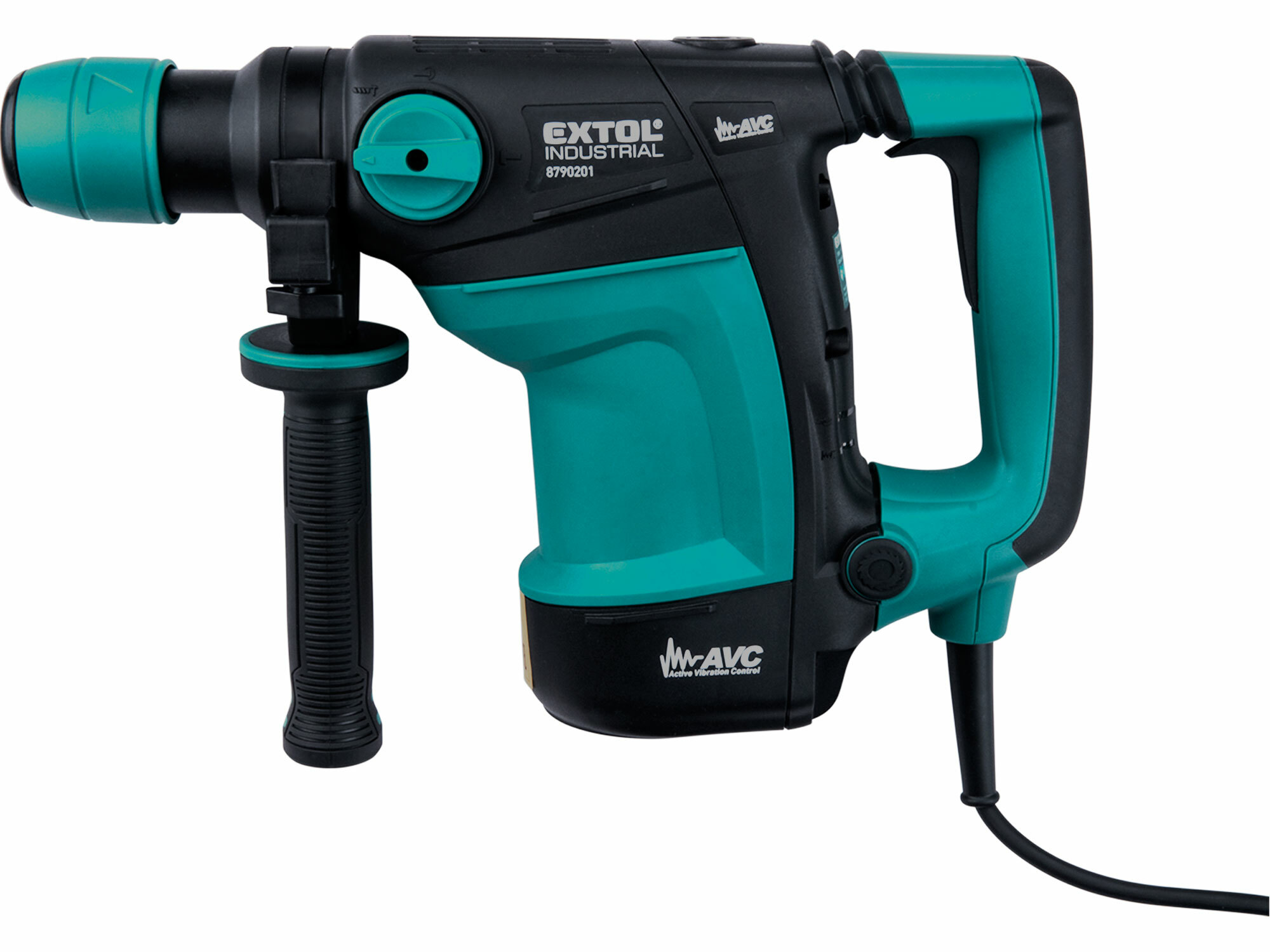 EXTOL INDUSTRIAL 8790201 Kladivo vŕtacie a sekacie, SDS-plus, príkon 1100W, energia úderu 7J