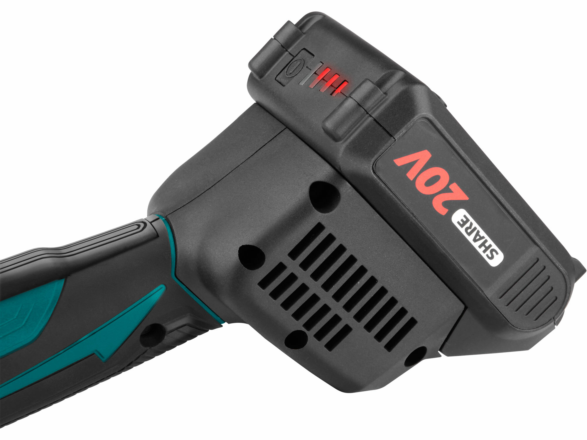 EXTOL INDUSTRIAL 8791830 Nožnice na plech vystrihovacie aku Share20V, 1x 2Ah, max. 2,5mm, bezuhlíkový motor