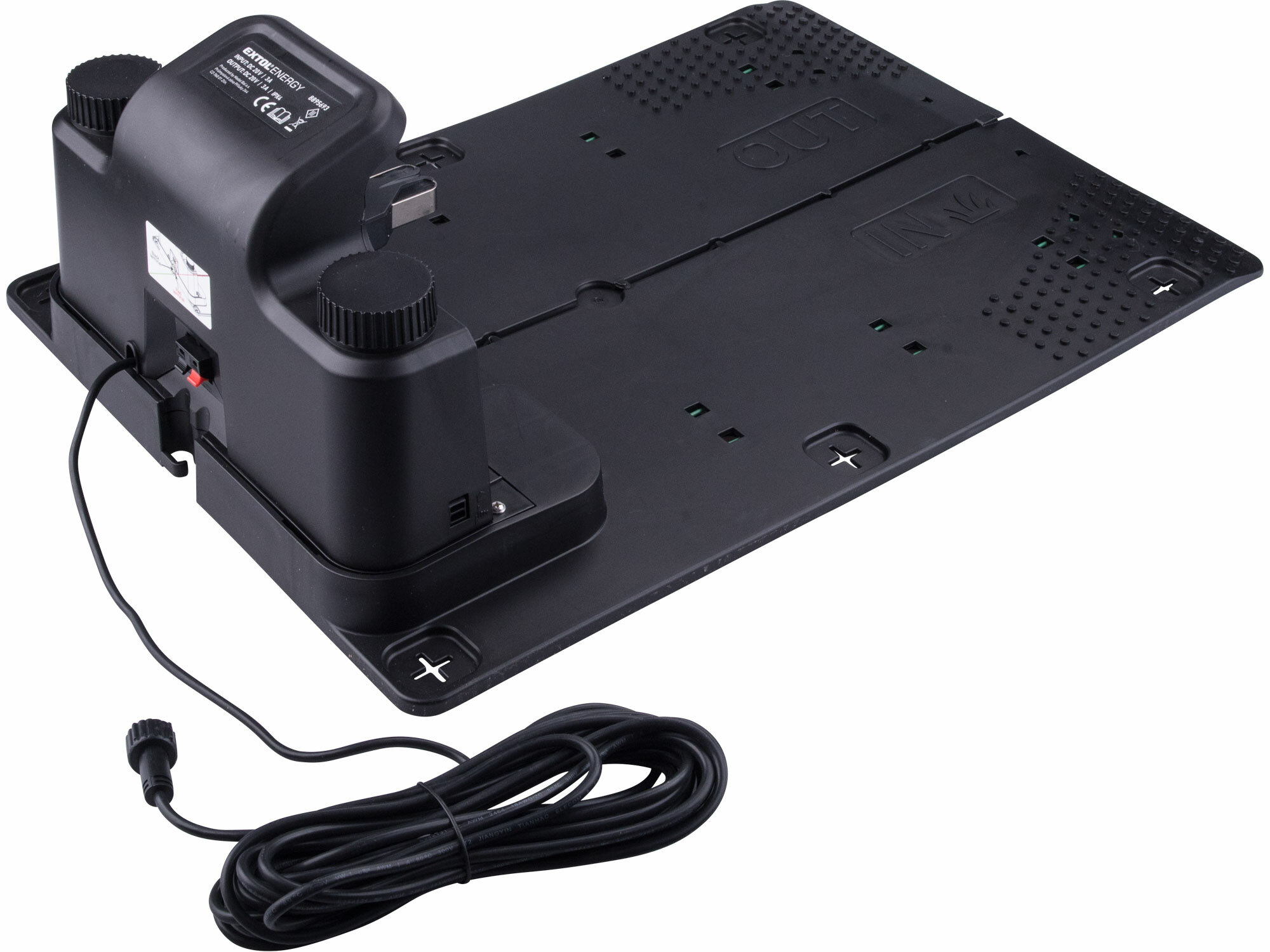 EXTOL PREMIUM 8895651 Kosačka robotická, 900m², 20V/5,5Ah, nôž 180mm, wifi, bluetooth