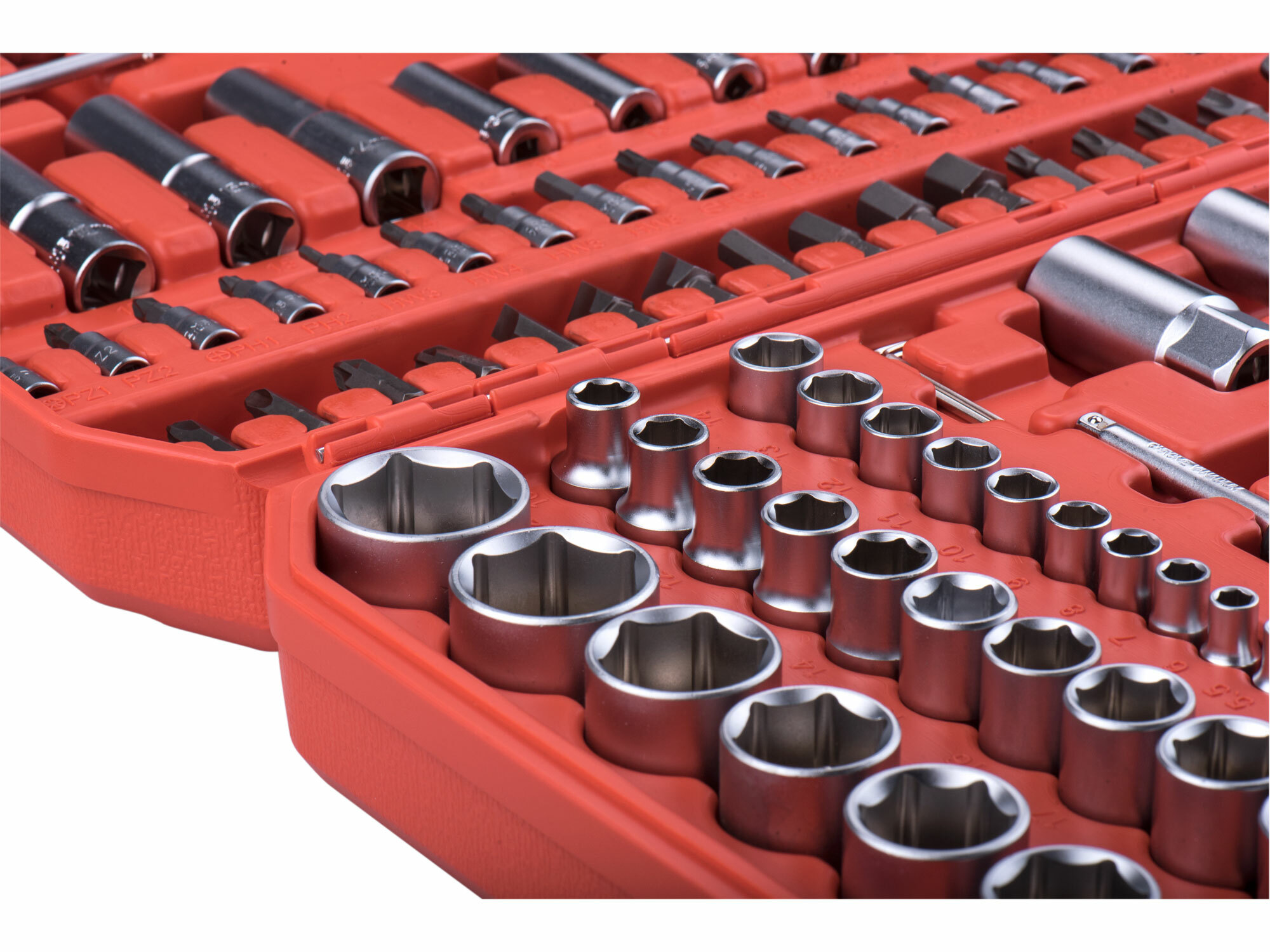EXTOL PREMIUM 8818337 Sada nástrčných a zástrčných kľúčov, 1/4", 1/2", 94ks