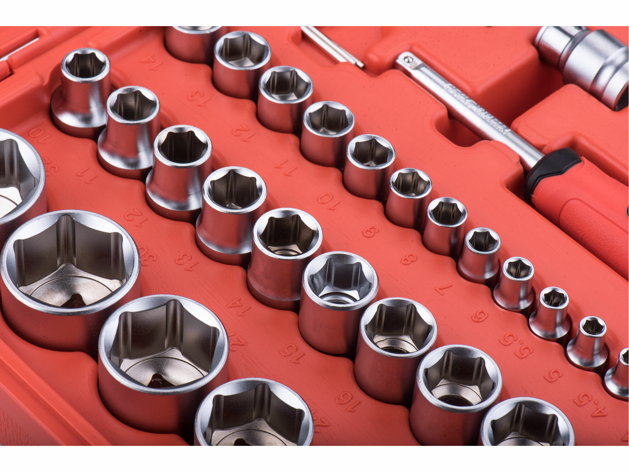 EXTOL PREMIUM 8818337 Sada nástrčných a zástrčných kľúčov, 1/4", 1/2", 94ks